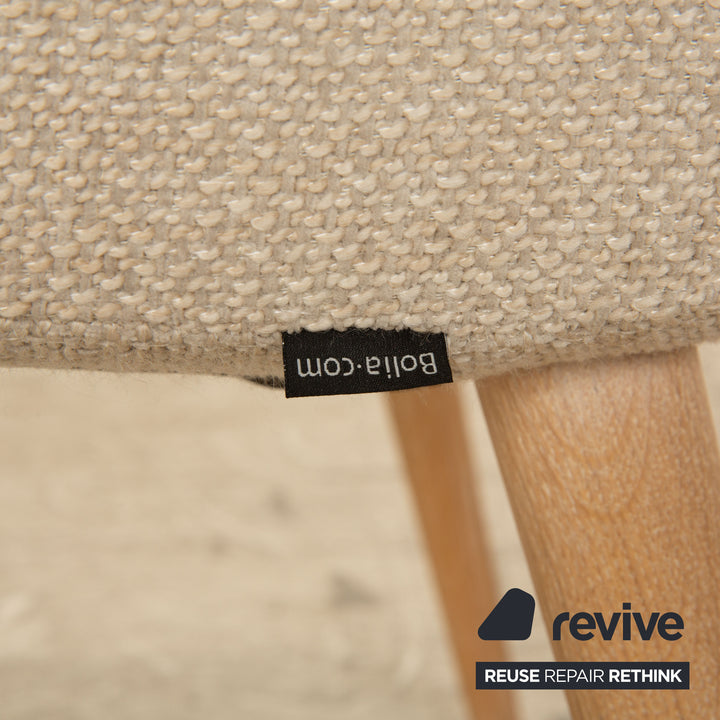Bolia C3 fabric armchair cream