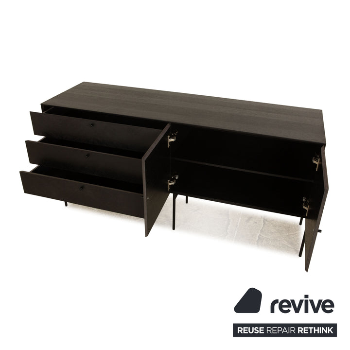 Bolia Luxe Holz Sideboard Schwarz 153 x 75 x 45 cm