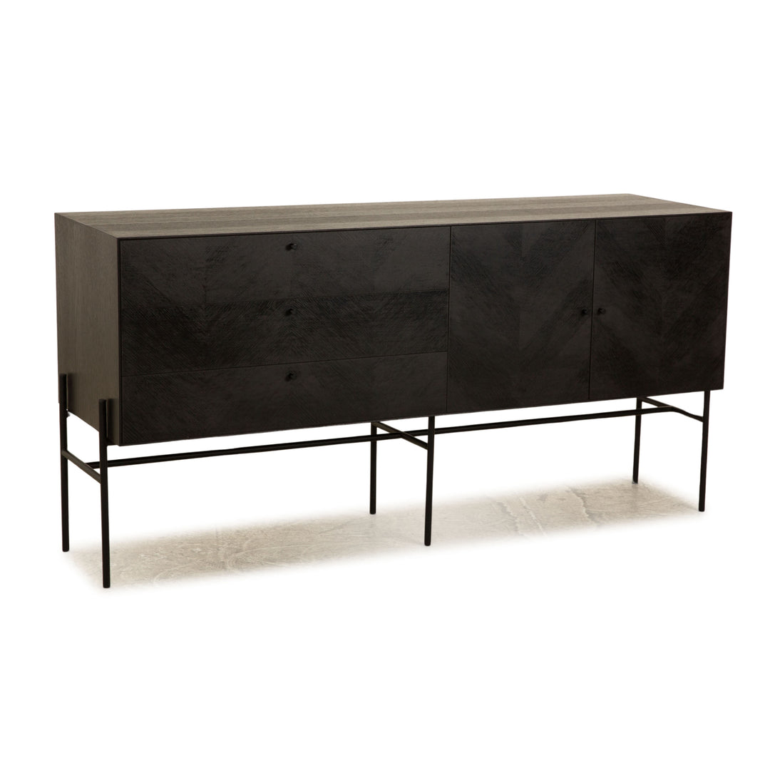 Bolia Luxe Holz Sideboard Schwarz 153 x 75 x 45 cm