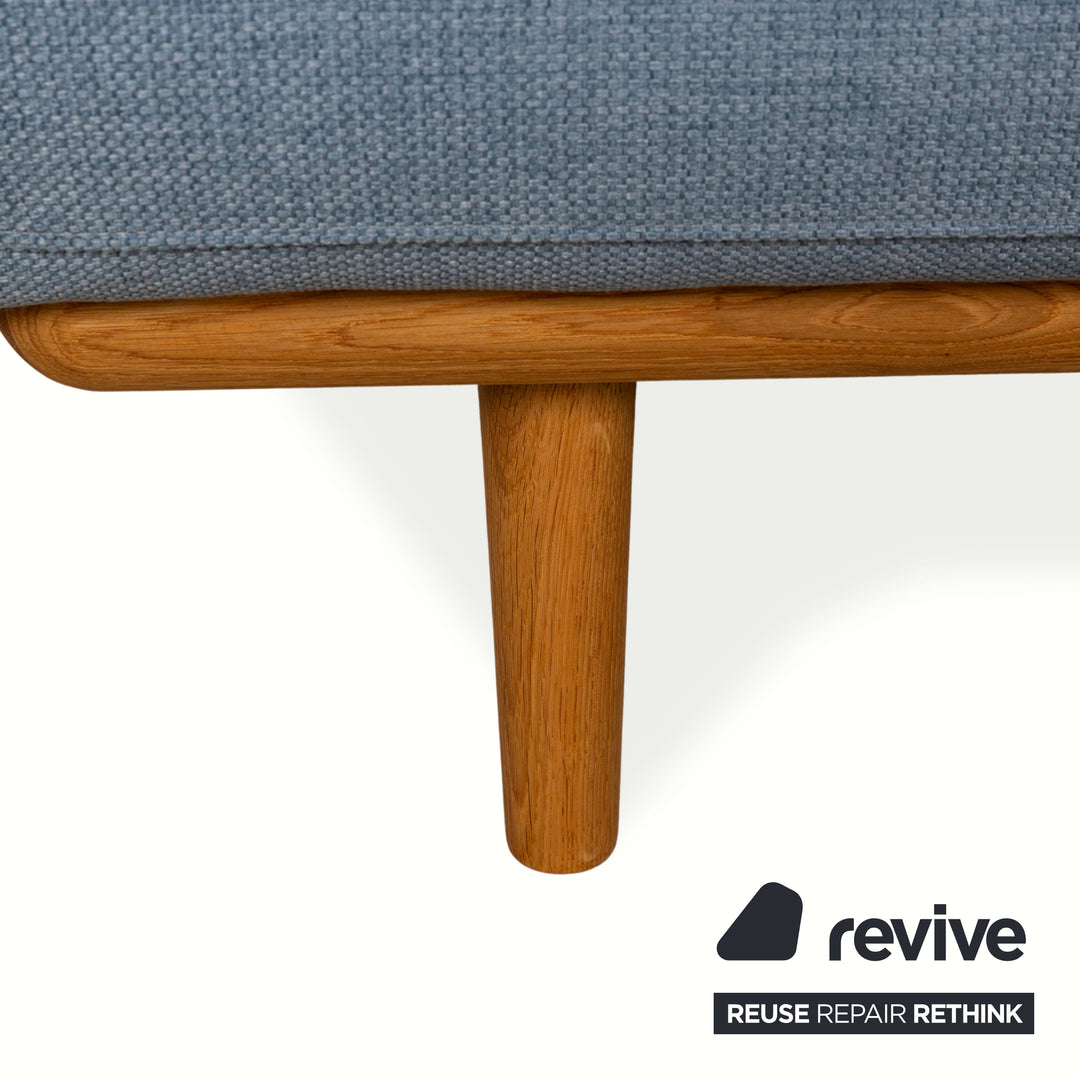 Bolia Madison Stoff Dreisitzer Blau Sofa Couch