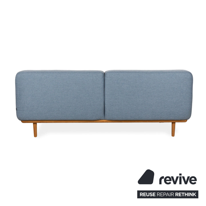 Bolia Madison Stoff Dreisitzer Blau Sofa Couch