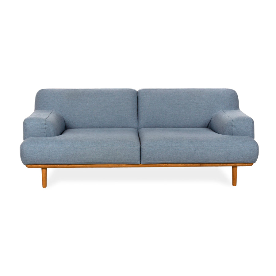 Bolia Madison Stoff Dreisitzer Blau Sofa Couch