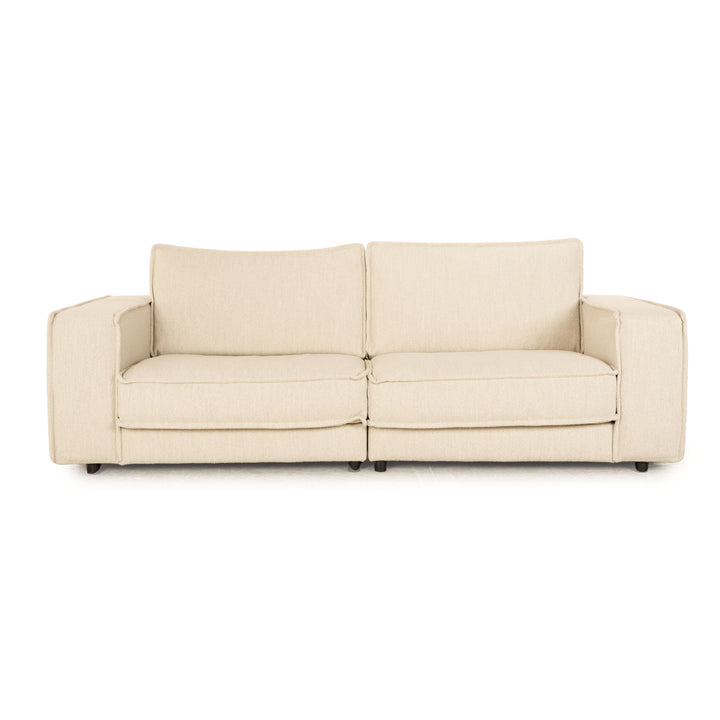Bolia Noora Stoff Dreisitzer Beige Sofa Couch
