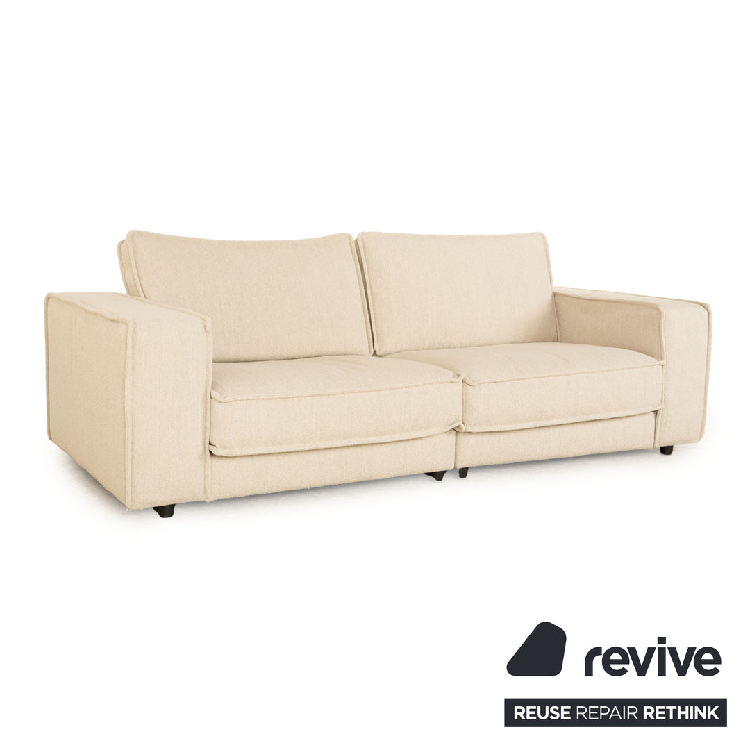 Bolia Noora Stoff Dreisitzer Beige Sofa Couch