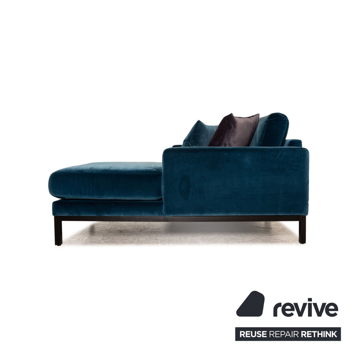 Bolia North Stoff Ecksofa Blau Recamiere Rechts Sofa Couch