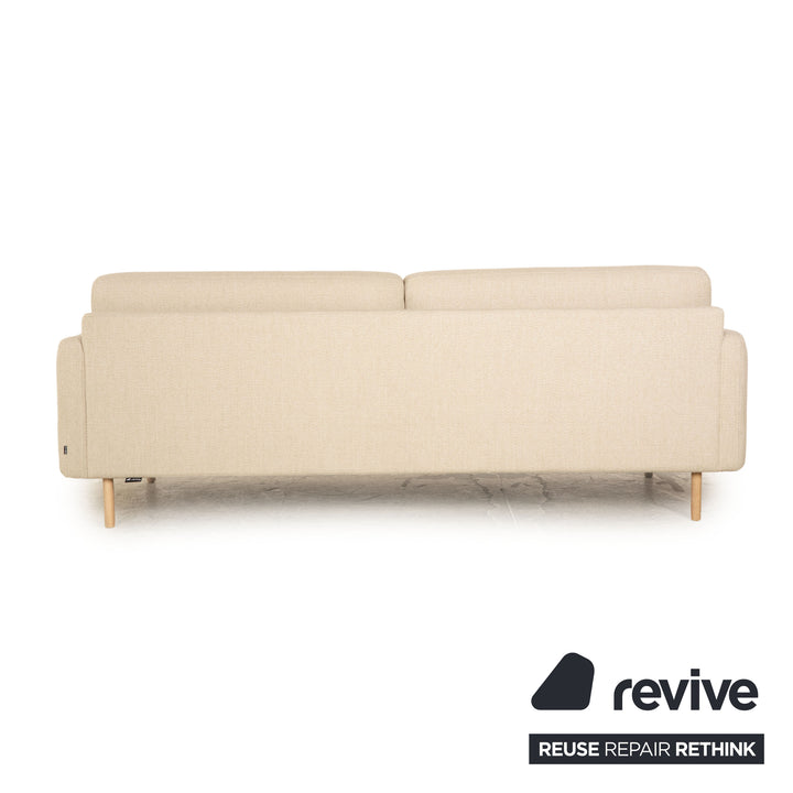 Bolia Scandinavia Remix Stoff Dreisitzer Creme Sofa Couch