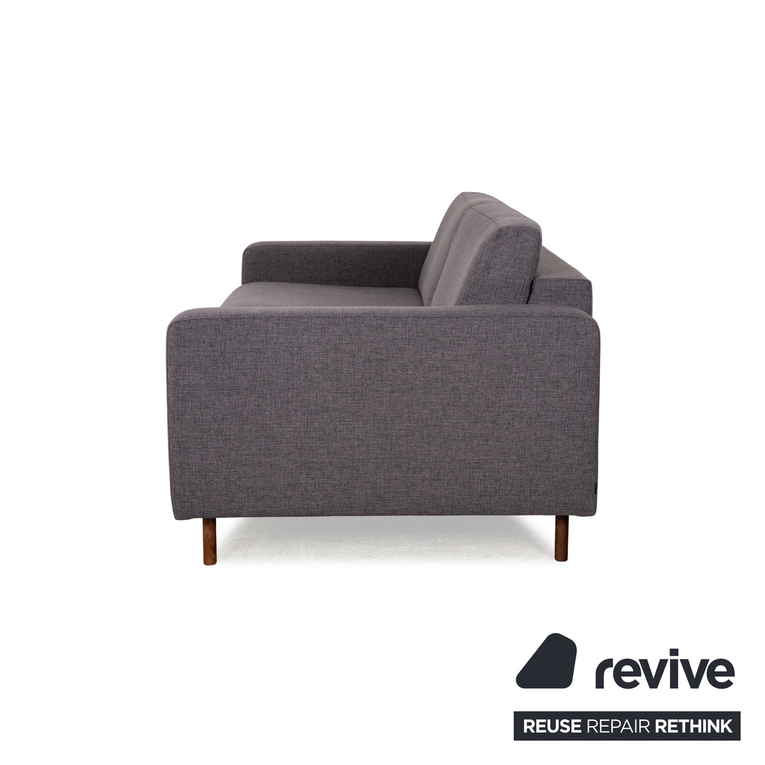 Bolia Scandinavia Remix Stoff Dreisitzer Grau Sofa Schlaffunktion