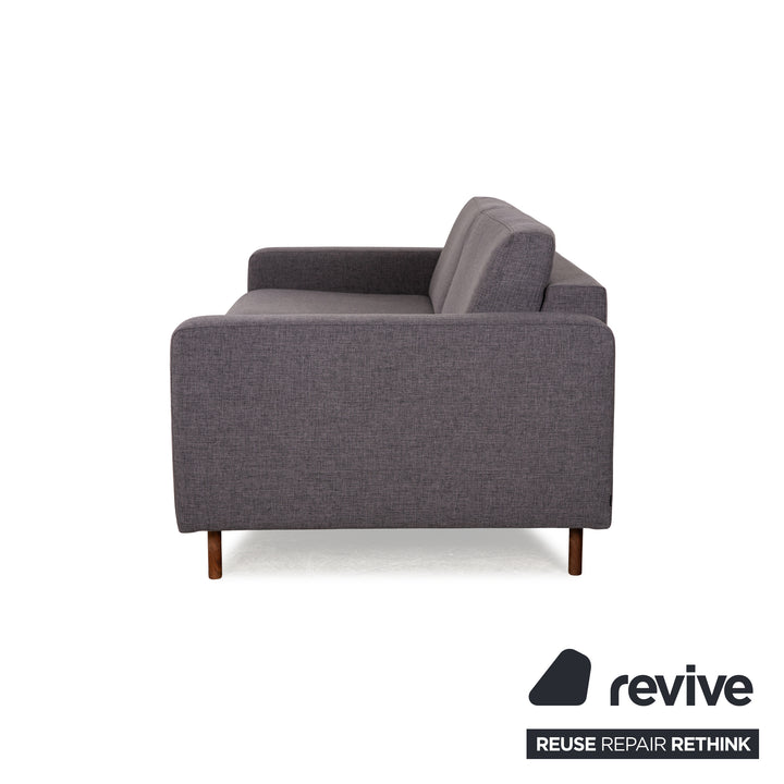 Bolia Scandinavia Remix Stoff Dreisitzer Grau Sofa Schlaffunktion