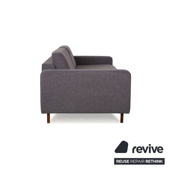 Bolia Scandinavia Remix Stoff Dreisitzer Grau Sofa Schlaffunktion