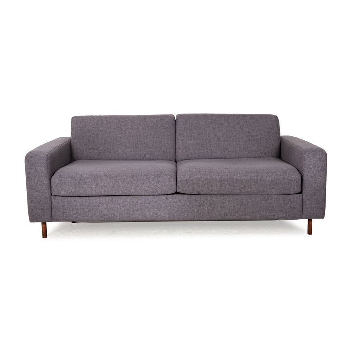 Bolia Scandinavia Remix Stoff Dreisitzer Grau Sofa Schlaffunktion