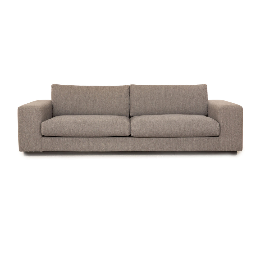 Bolia Sepia Stoff Dreisitzer Grau Sofa Couch