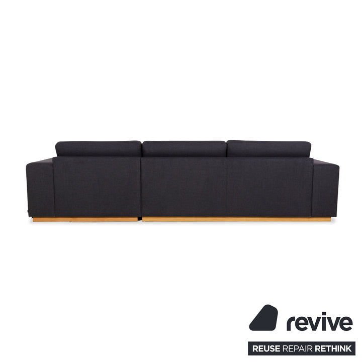 Bolia Sepia Stoff Ecksofa Sofa Couch Grau Recamiere Rechts