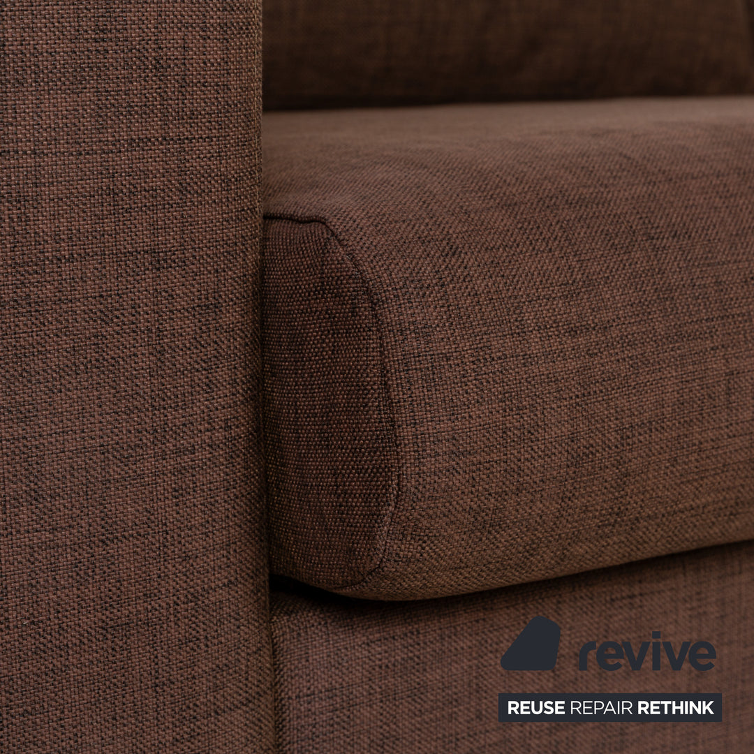 Bolia Sepia Stoff Ecksofa Braun Recamiere Rechts Sofa Couch