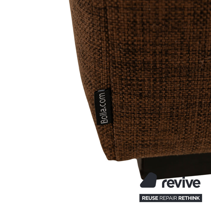 Bolia Sepia Stoff Ecksofa Braun Recamiere Rechts Sofa Couch