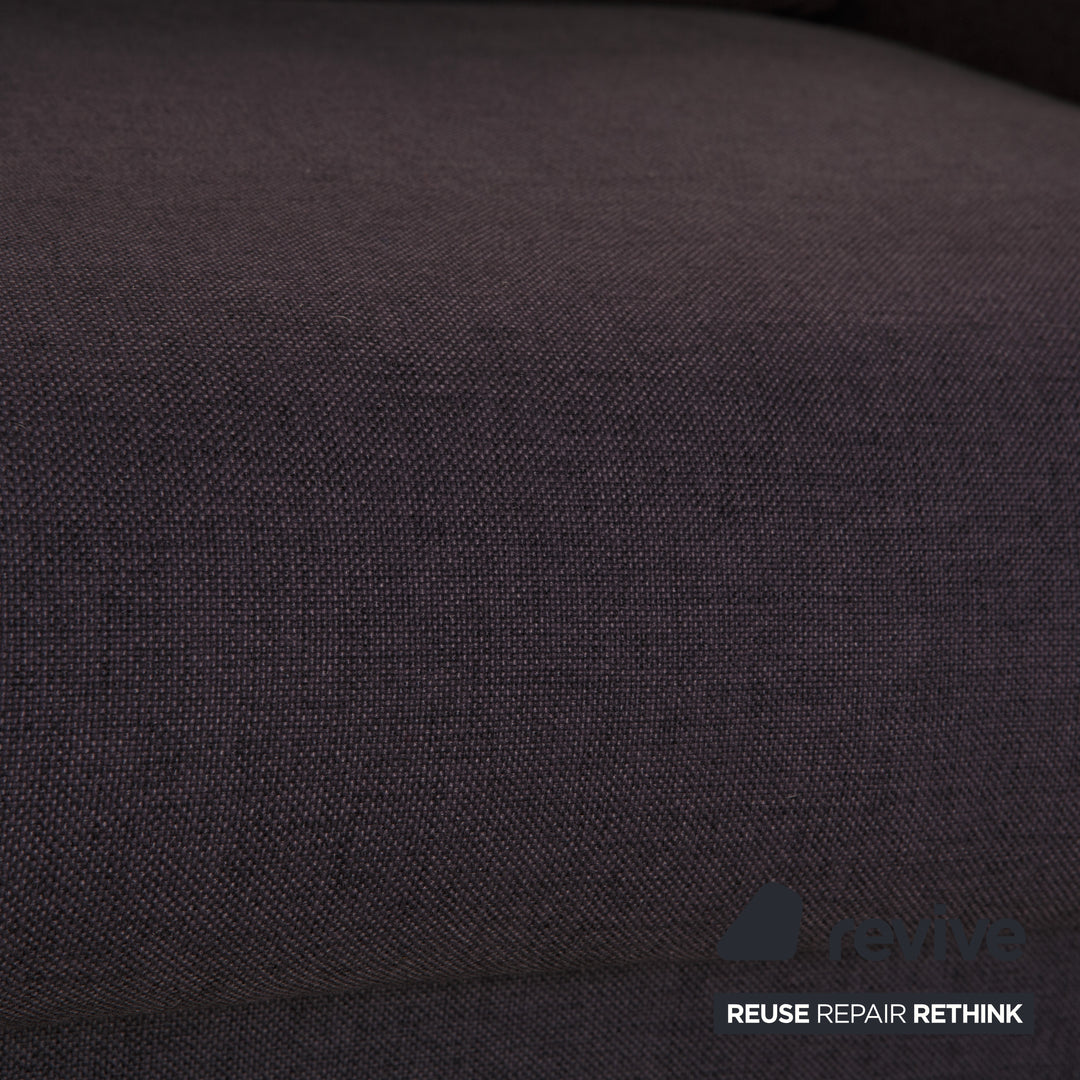 Bolia Sepia Stoff Zweisitzer Dunkelblau Grau Sofa Couch