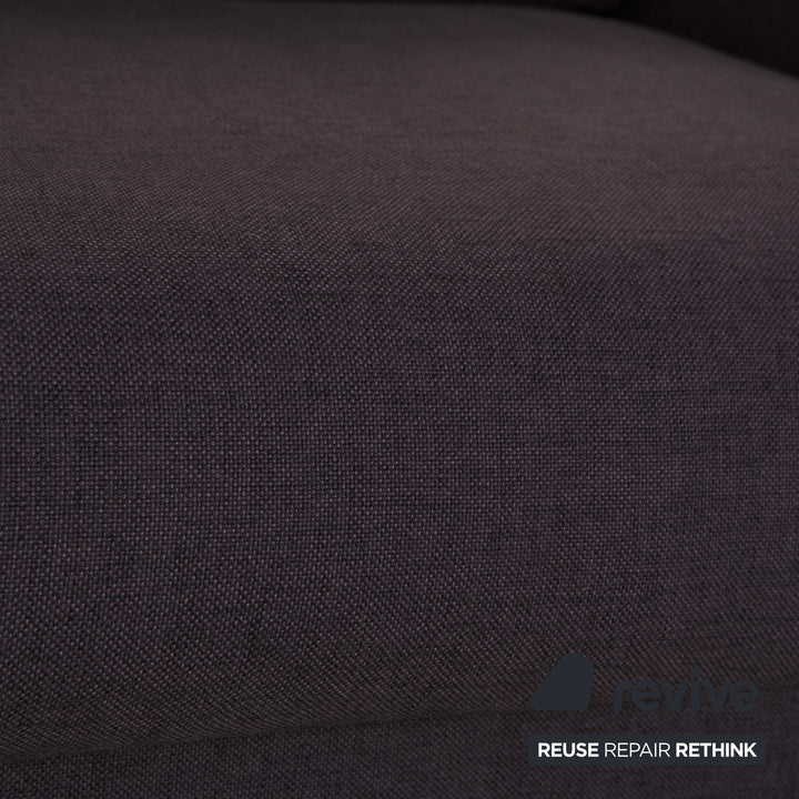 Bolia Sepia Stoff Zweisitzer Dunkelblau Grau Sofa Couch