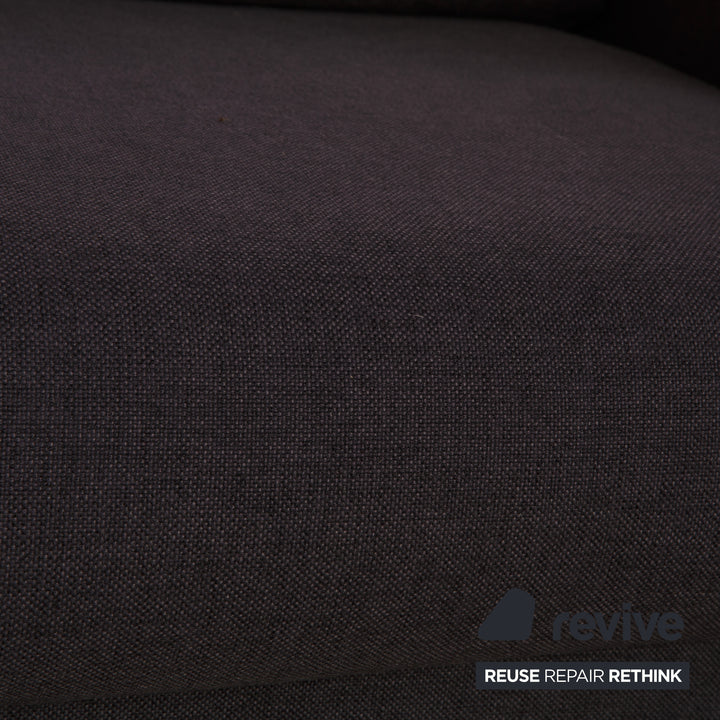 Bolia Sepia Stoff Zweisitzer Dunkelblau Grau Sofa Couch