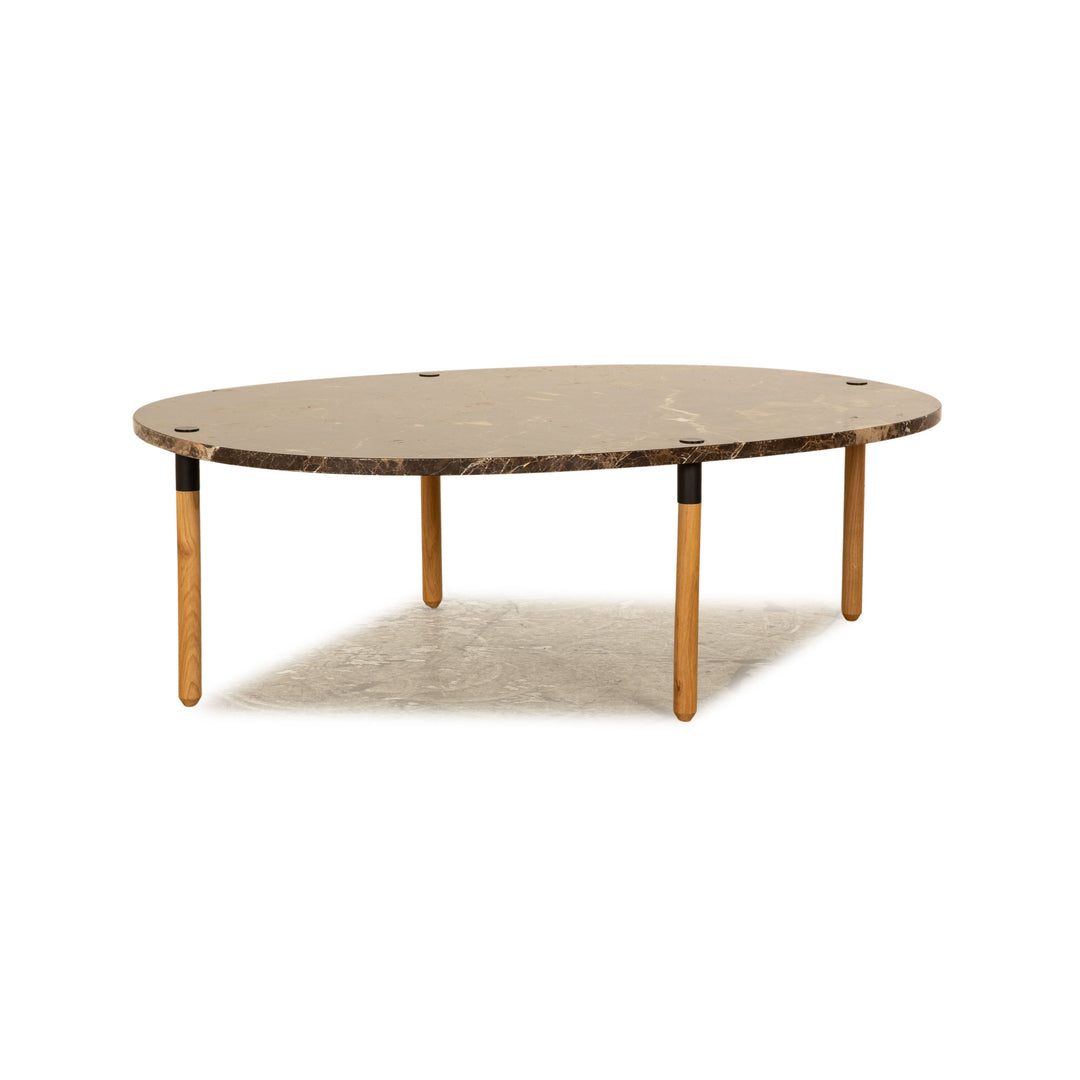 Bolia TUK Marmor Couchtisch Dunkelbraun Large