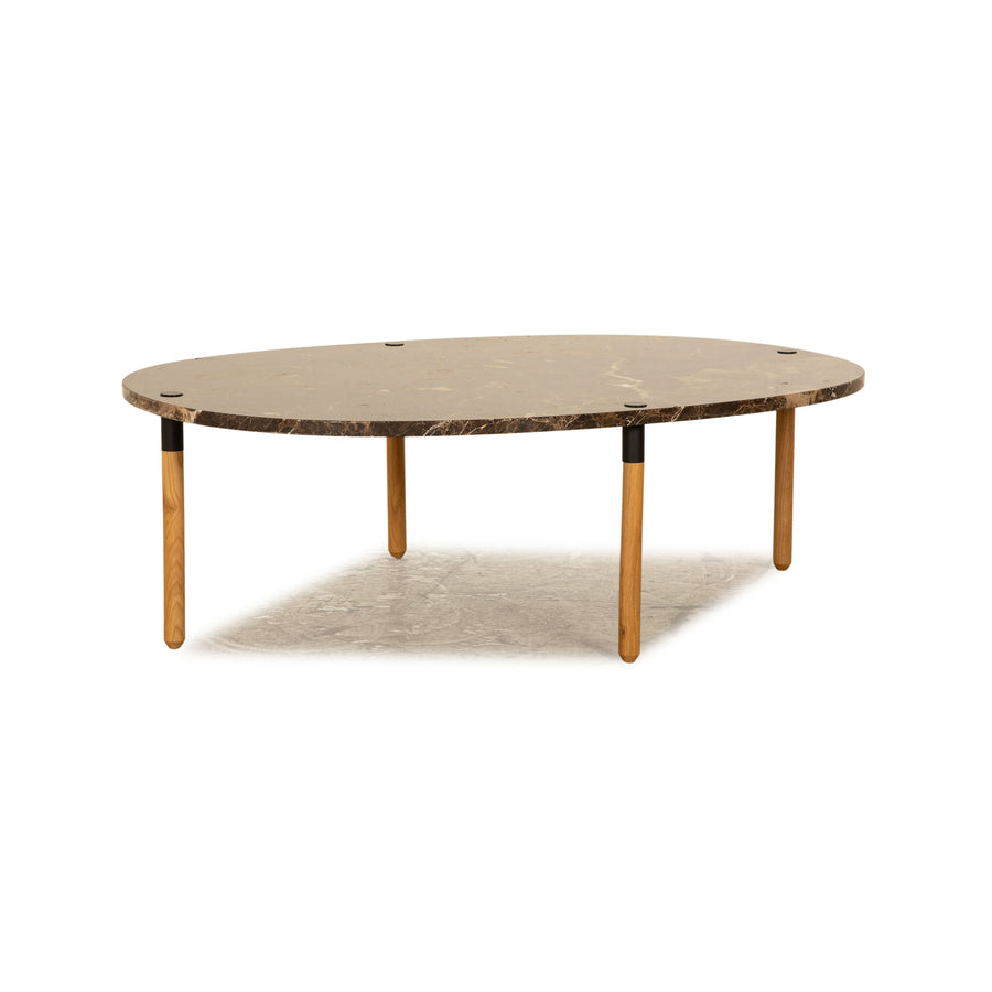 Bolia TUK Marmor Couchtisch Dunkelbraun Large