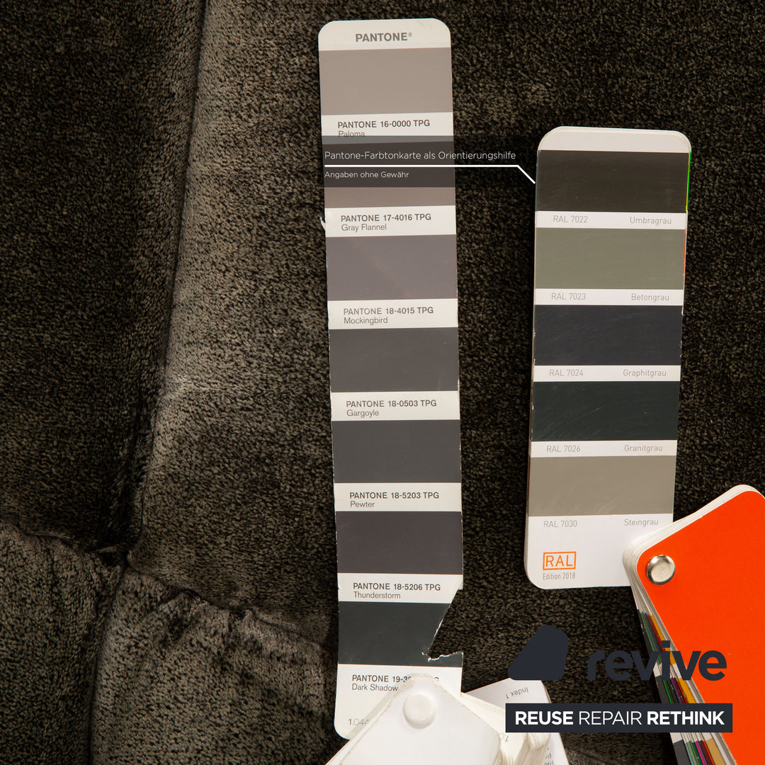 Bretz Cloud 7 Stoff Ecksofa Grau Sofa Couch