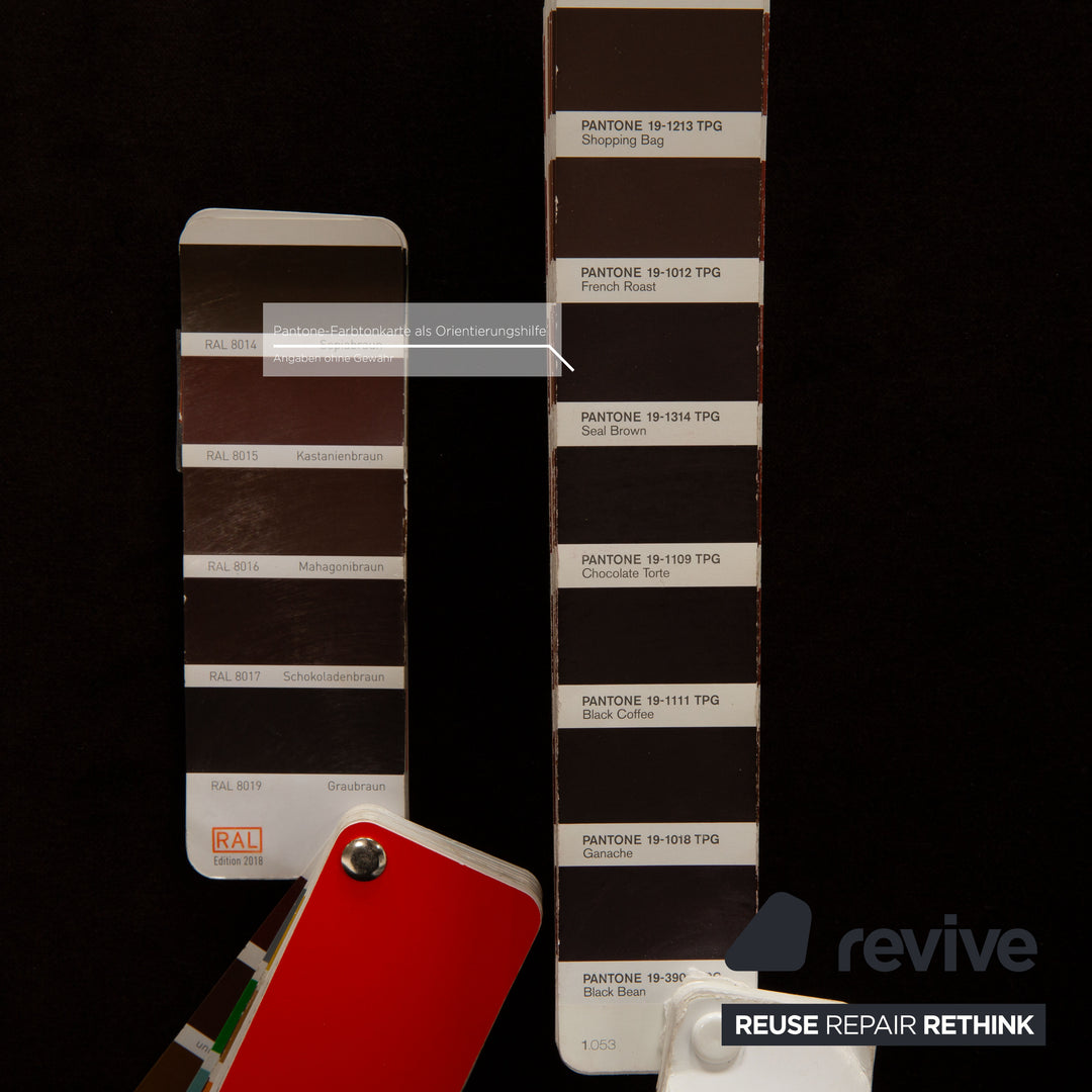 Bretz Gaudi Fabric Three Seater Brown Sofa Couch