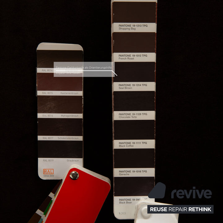 Bretz Gaudi Fabric Three Seater Brown Sofa Couch