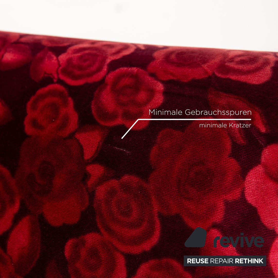 Bretz Monster fabric two-seater red manual function sofa couch sofa bed