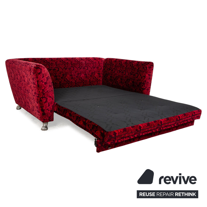 Bretz Monster fabric two-seater red manual function sofa couch sofa bed