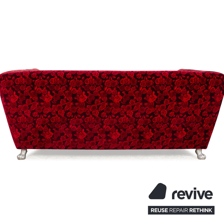 Bretz Monster fabric two-seater red manual function sofa couch sofa bed