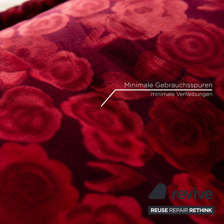 Bretz Monster fabric two-seater red manual function sofa couch sofa bed