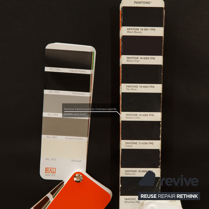 Bretz Highland B132 Leather Armchair Set Black 2x Armchair Rocking Chair