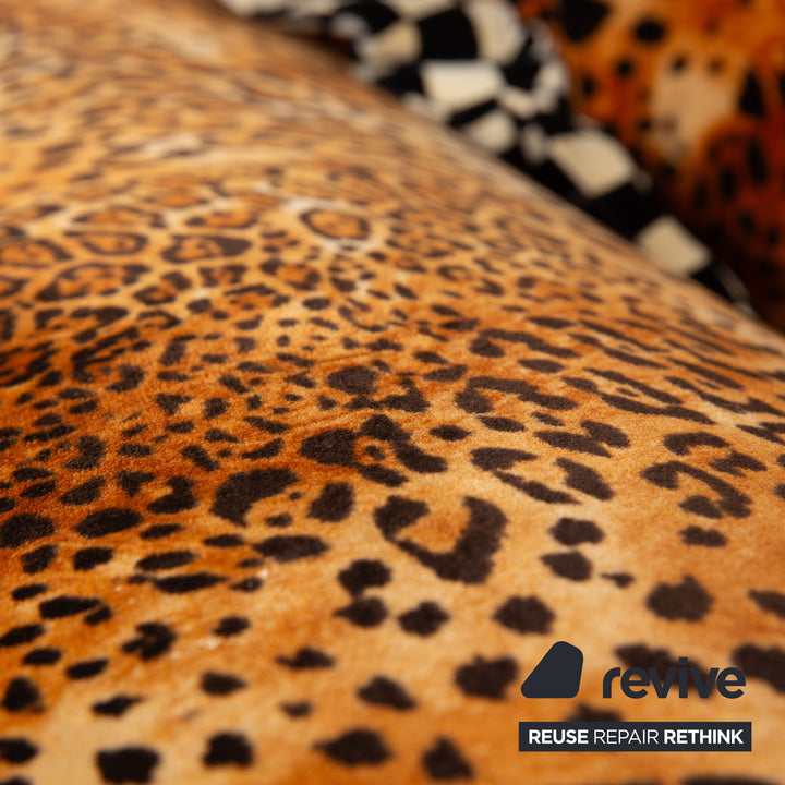 Bretz Mammut fabric three-seater brown sofa couch