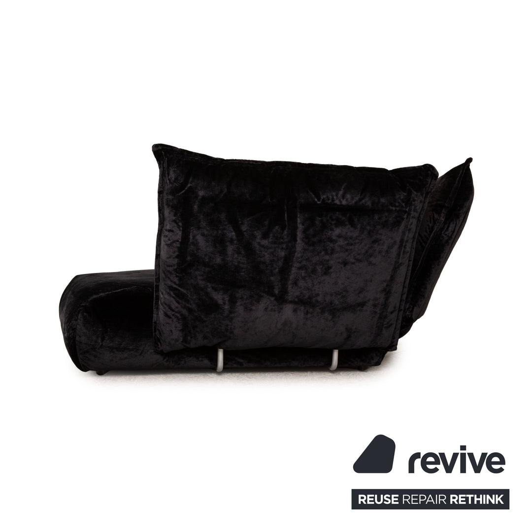 Bretz Matilda Fabric Corner Sofa Black Sofa Couch