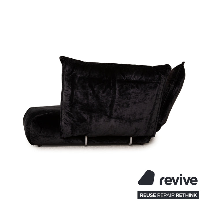 Bretz Matilda Fabric Corner Sofa Black Sofa Couch