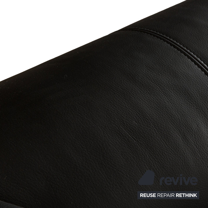 Bretz Monster Leather Armchair Black