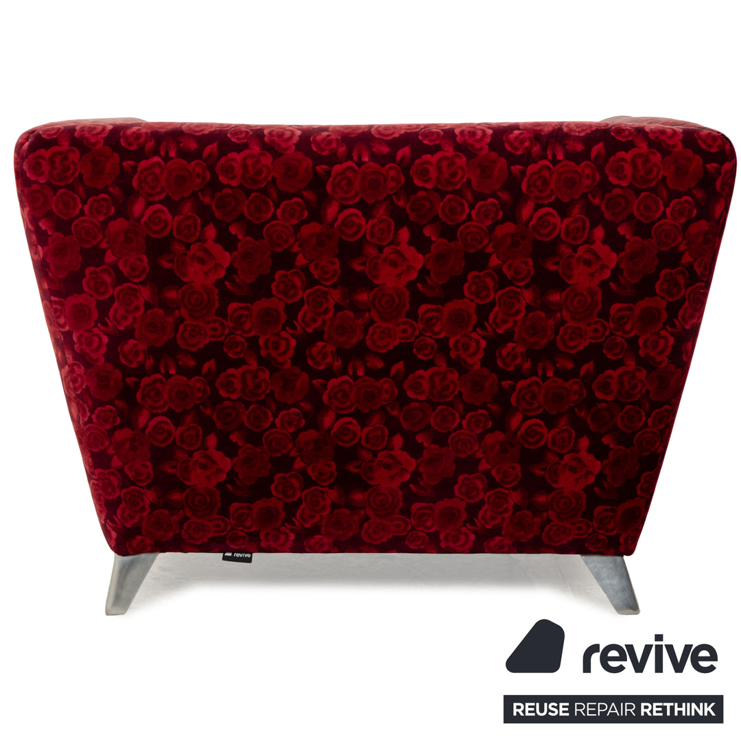 Bretz Monster Armchair Red Pattern