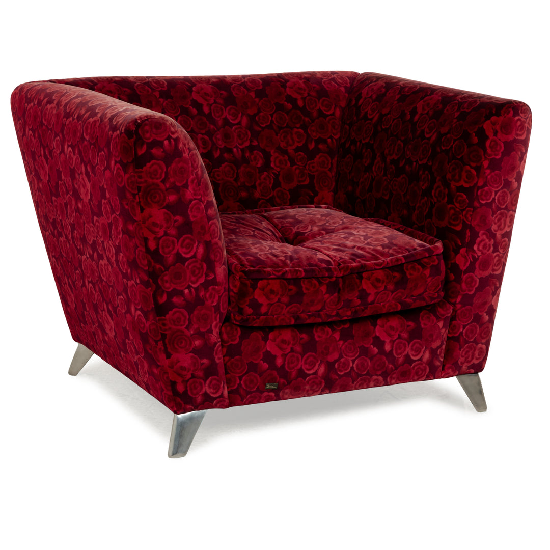 Bretz Monster Armchair Red Pattern