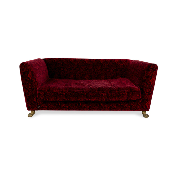 Bretz Monster Fabric Three-Seater Red Sofa Couch Sofa Bed