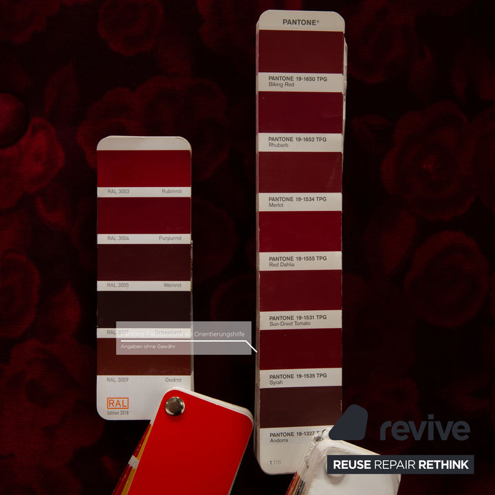 Bretz Monster Fabric Two Seater Red Sofa Bed