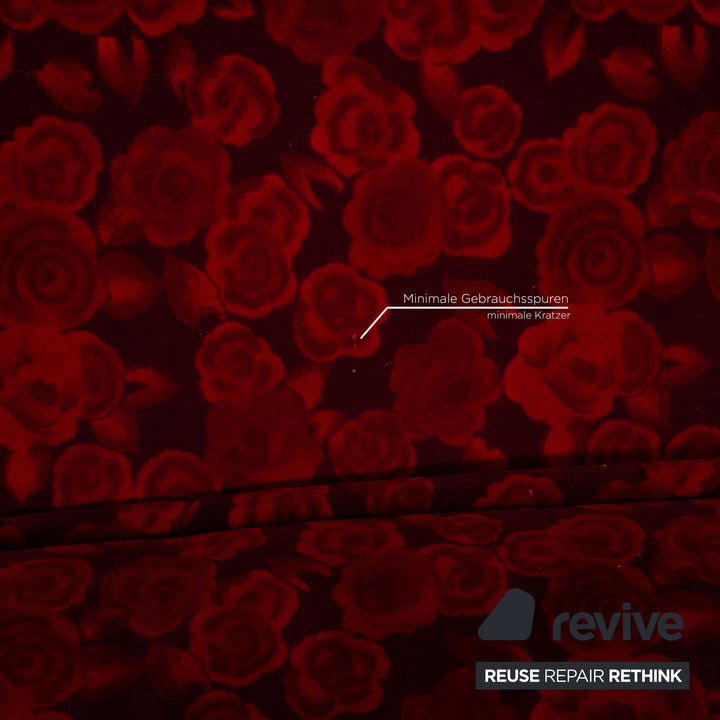 Bretz Monster Fabric Two Seater Red Sofa Bed