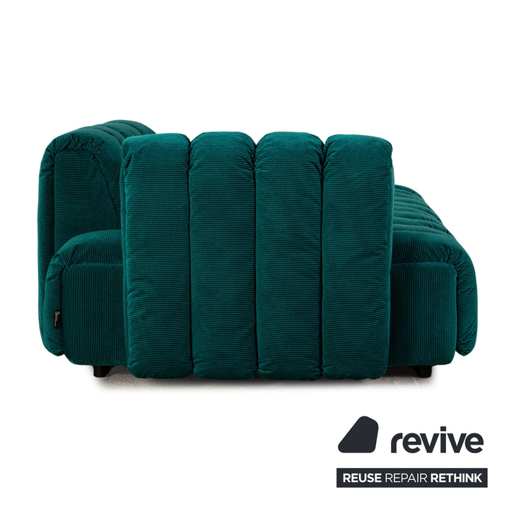 Bretz Moonraft Stoff Zweisitzer Türkis Sofa Couch Ausstellungsstück