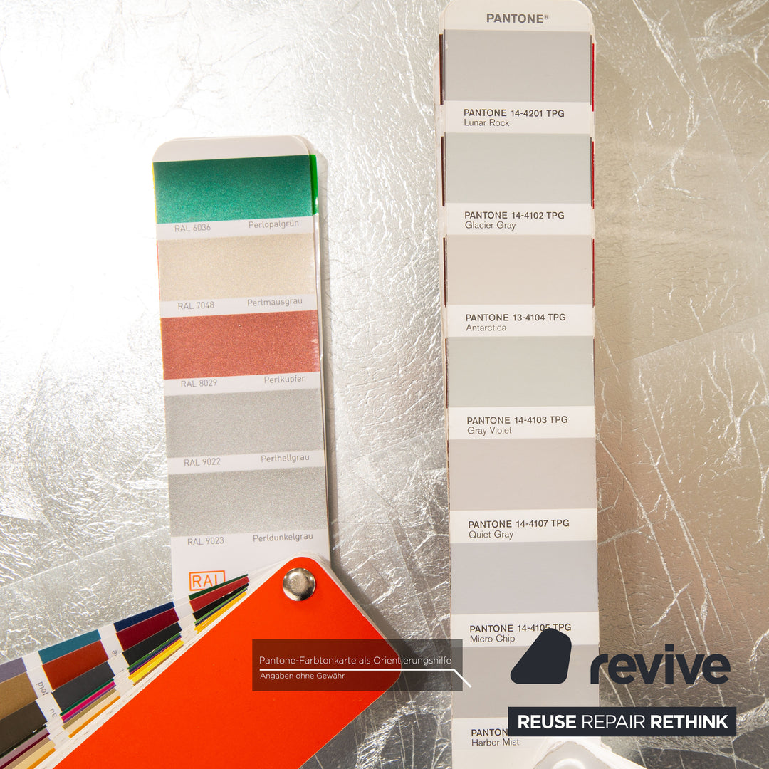 Bretz N340 Glass Dining Table Silver