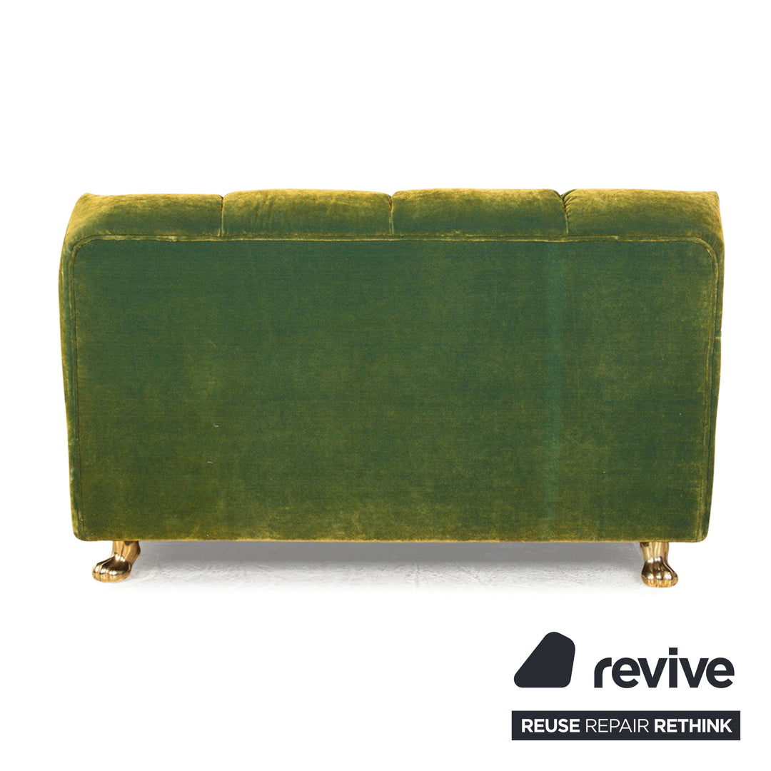 Bretz Ocean 7 Stoff Liege Grün Gelb Recamiere Daybed Sofa Couch