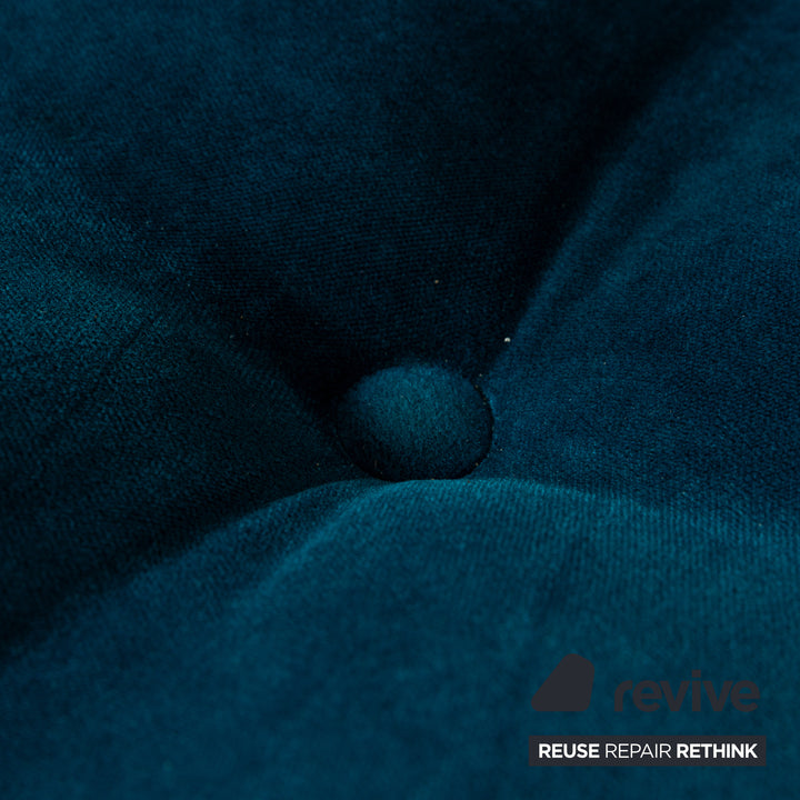 Bretz Ohlinda Stoff Ecksofa Blau Grün Gelb Sofa Couch