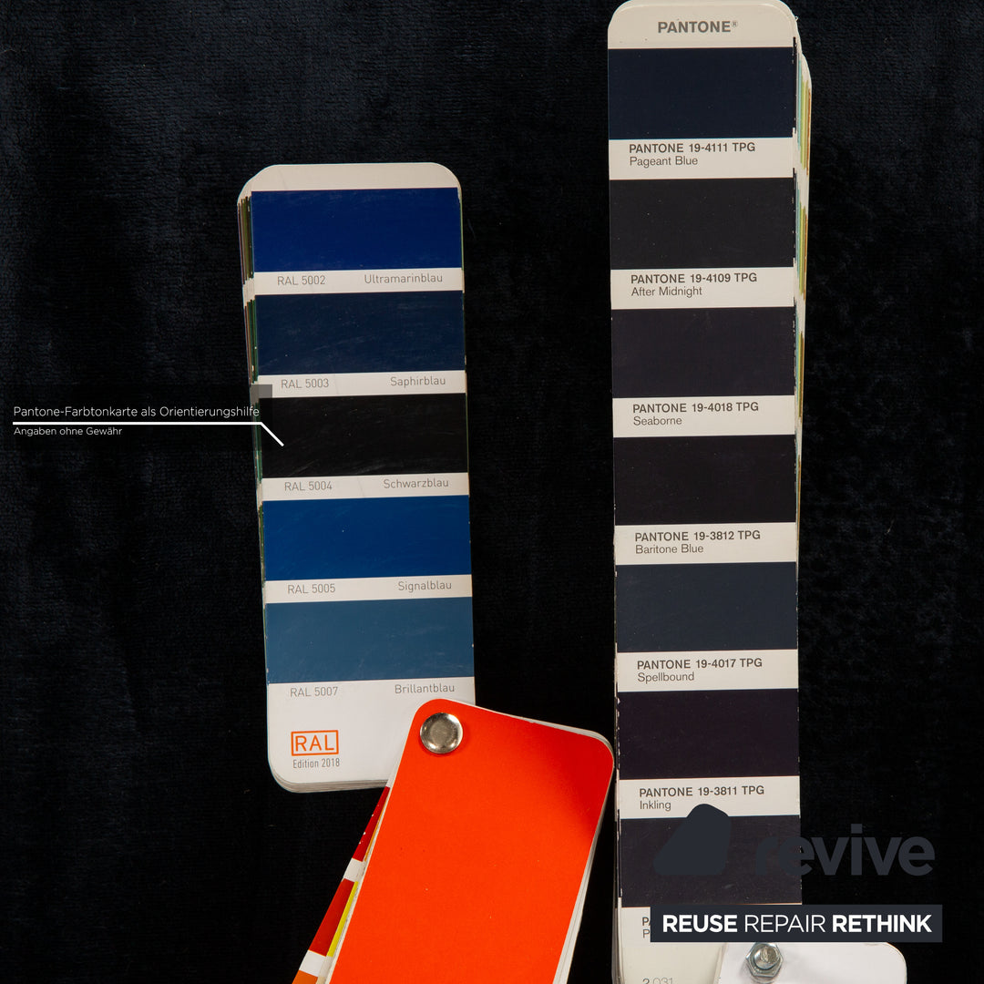 Bretz Palü Stoff Ecksofa Blau Recamiere Links Sofa Couch