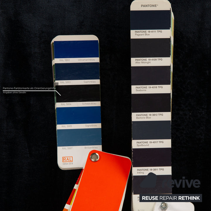 Bretz Palü Stoff Ecksofa Blau Recamiere Links Sofa Couch