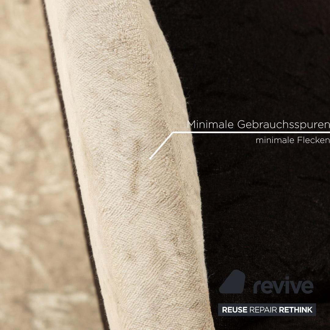 Bretz T-Rex Stoff Sessel Schwarz