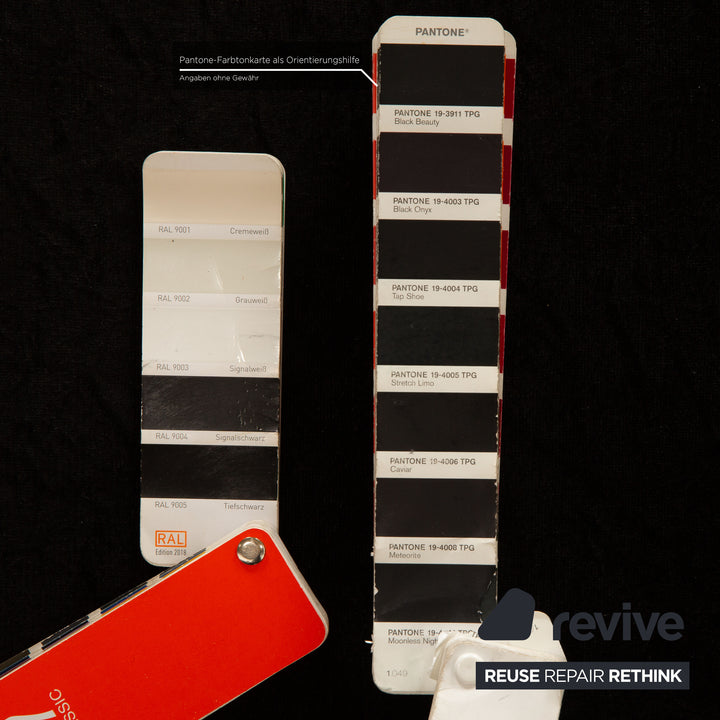 Ensemble canapé en tissu Bretz T-Rex fauteuil noir canapé trois places