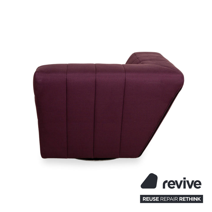 Bretz Tiziana Fabric Armchair Purple