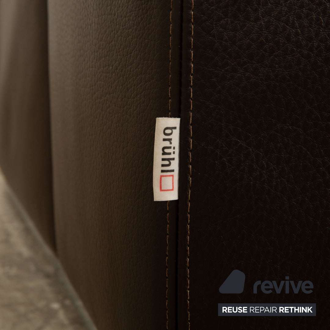 Brühl Alba Leder Sessel Braun